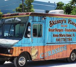 Skinny's Truck BEST BURGERS ON AMI: SKINNY'S PLACE