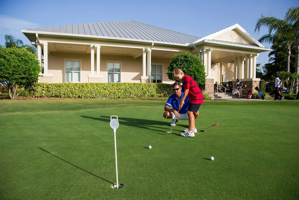 IMG Academy Golf Club is a public course that features 18 holes of championship-level golf.