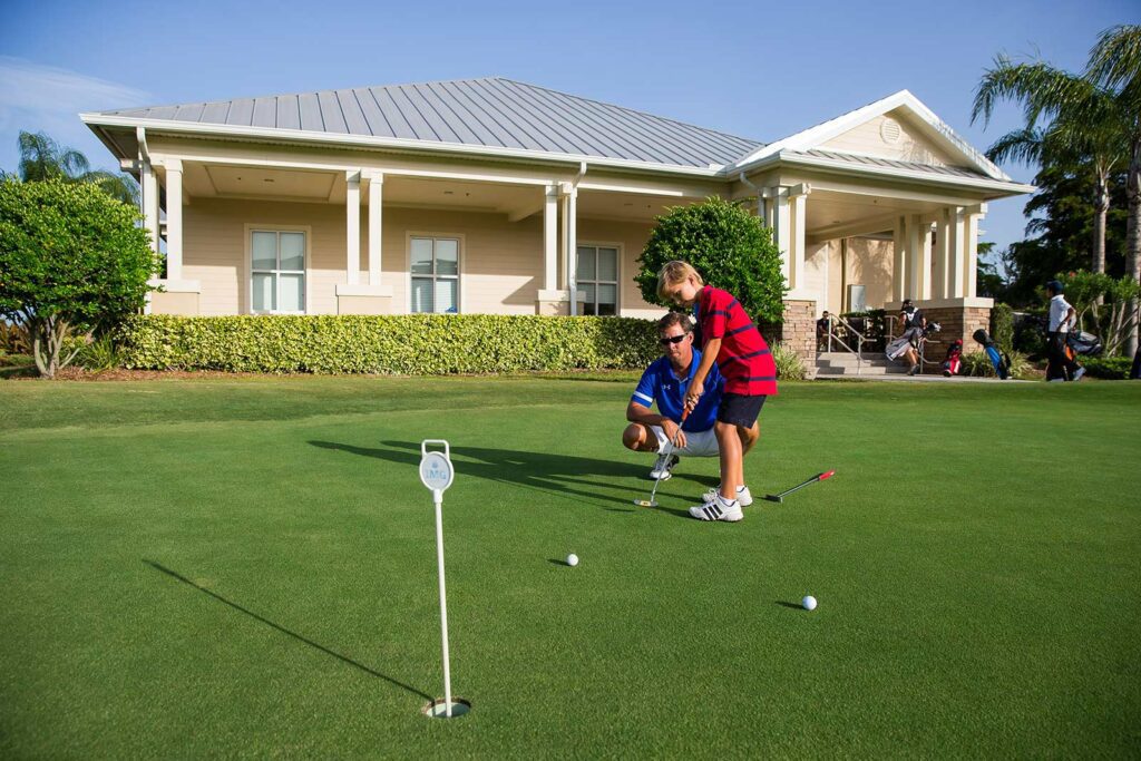 IMG Academy Golf Club is a public course that features 18 holes of championship-level golf. 