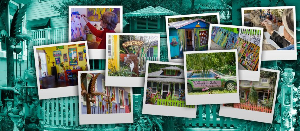 Bradenton's Village of Arts is, in and of itself, a one of a kind community of artists, galleries and chic restaurants and cafés.