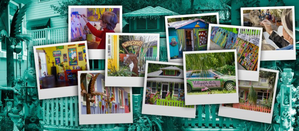 Bradenton's Village of Arts is, in and of itself, a one of a kind community of artists, galleries and chic restaurants and cafés.