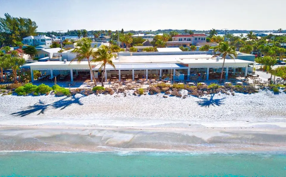 Located on Bradenton Beach, the Sunset Deck boasts a stunning waterfront vista, a terrace overlooking the Gulf of Mexico, and over 700 feet of pearl white sandy beach space.