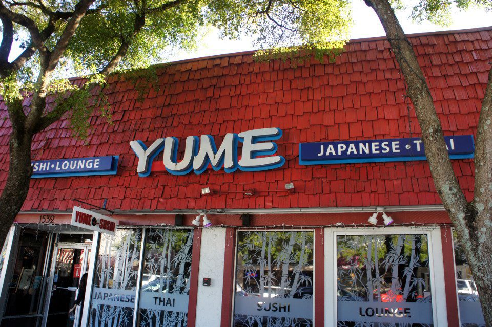 Yume Sushi lounge in Sarasota