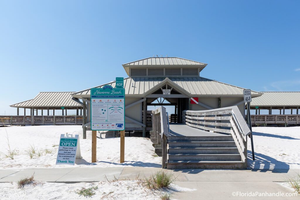 Navarre Beach Marine Park, one of the area's hottest free attractions.